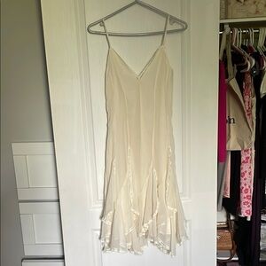 BNWT ZARA - Elegant Cream Slip Dress
